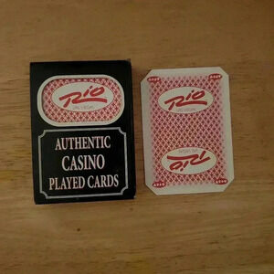 Authentic Rio Las Vegas Playing Cards